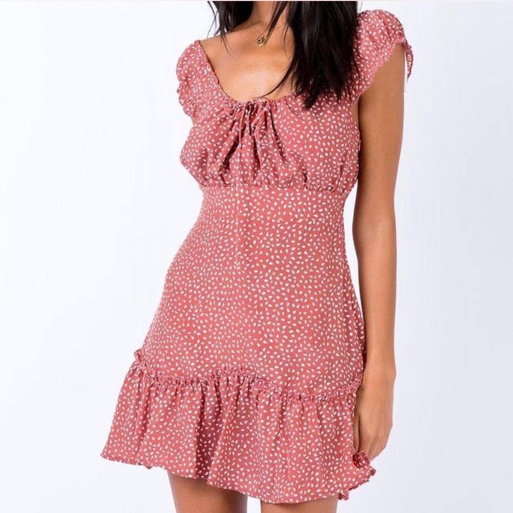 Princess Polly Pink Floral Mini Dress
